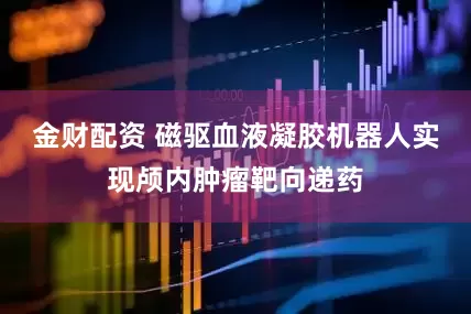 金财配资 磁驱血液凝胶机器人实现颅内肿瘤靶向递药